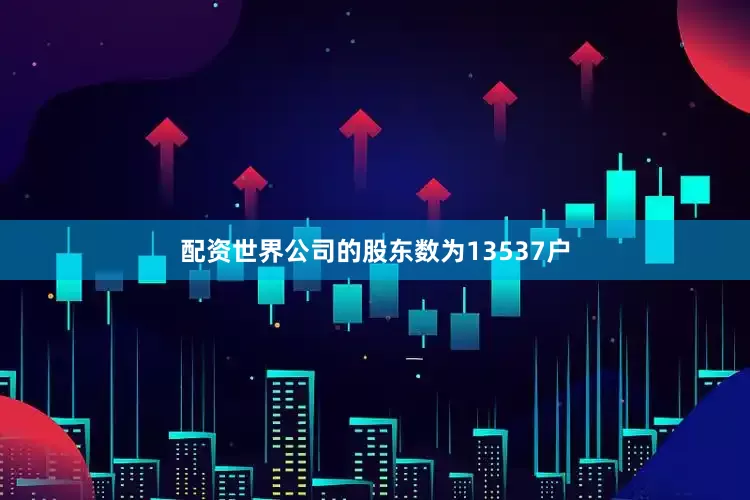 配资世界公司的股东数为13537户