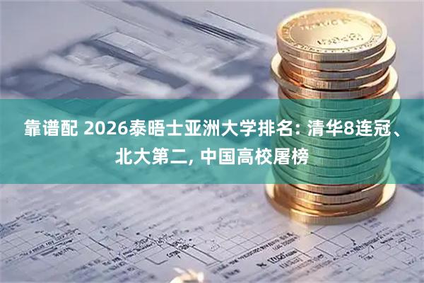 靠谱配 2026泰晤士亚洲大学排名: 清华8连冠、北大第二, 中国高校屠榜